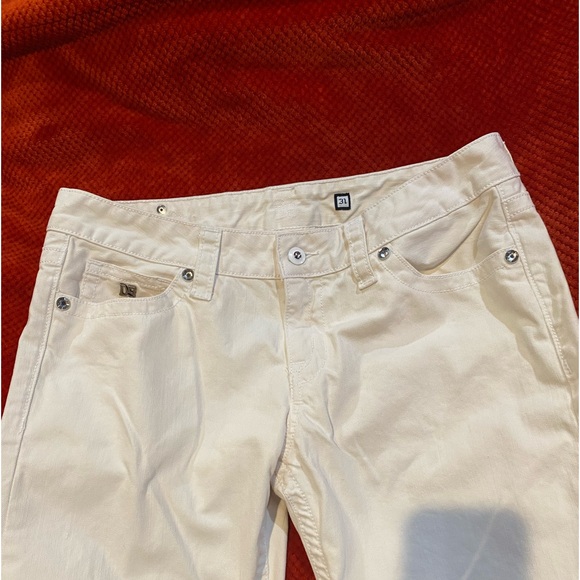 District 9 D9 White Jeans size 31 Excellent Condition - Picture 4 of 11